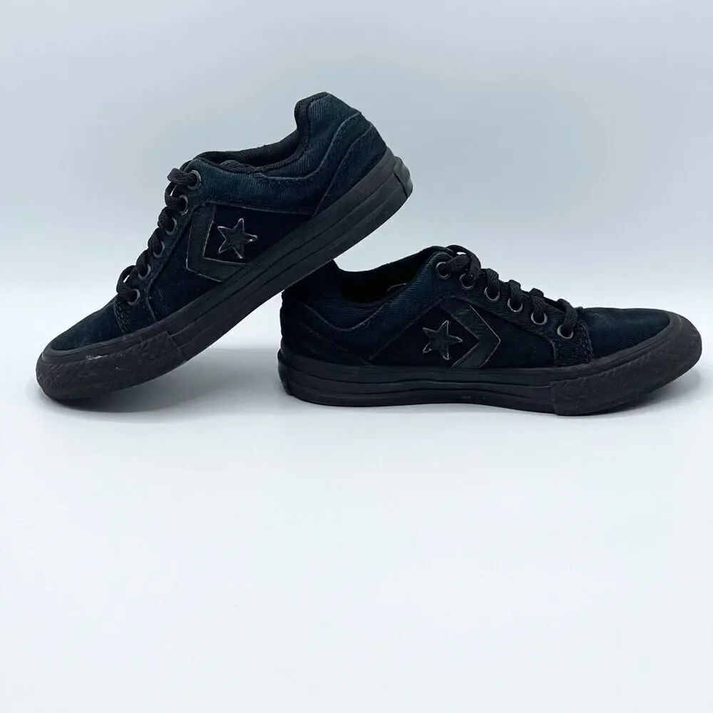 Converse All Star One Star black on black low sneakers - Kids 12